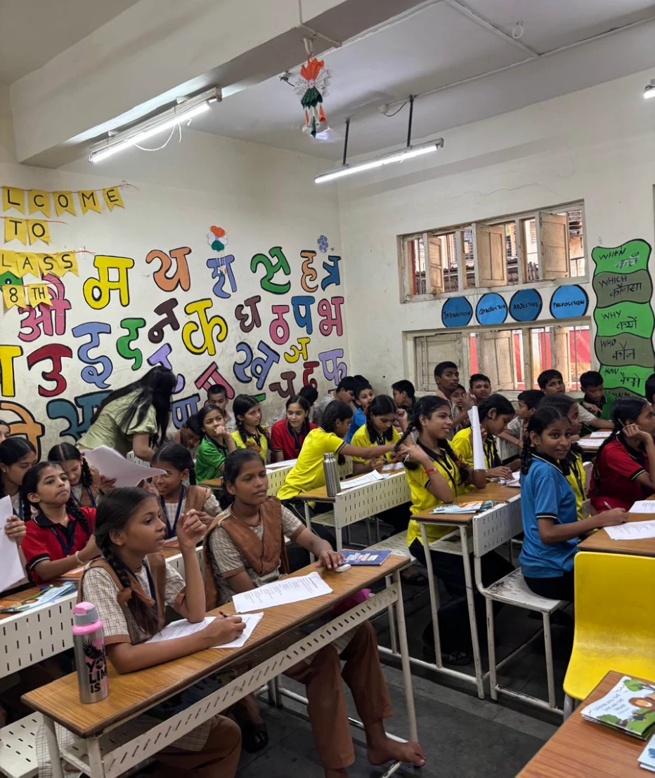 A Centsible financial literacy session in a classroom